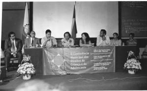 1996 - II Conferência Municipal dos Direitos da Criança e do adolescente